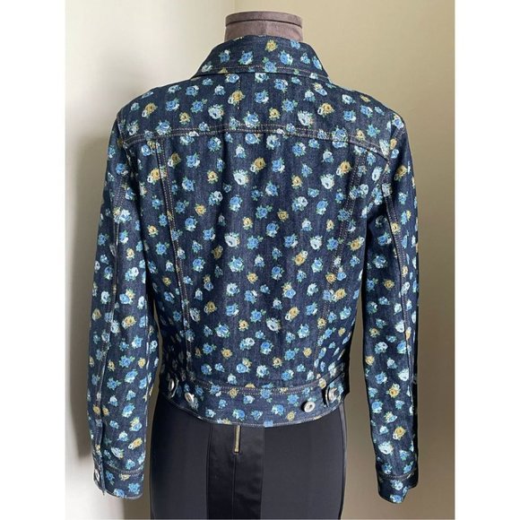 Coach Floral Denim  Jacket - Picture 7 of 10